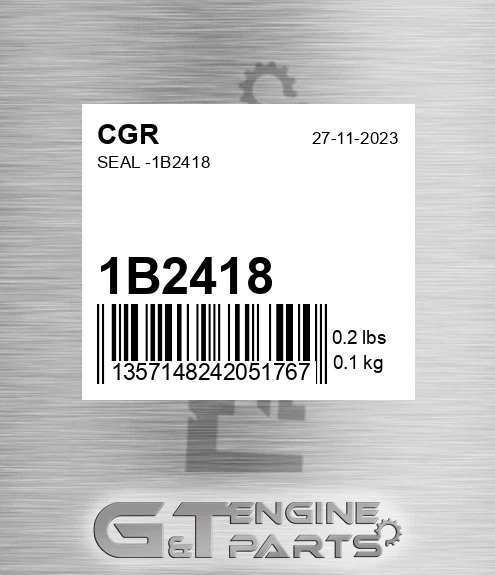 1B2418 Seal -