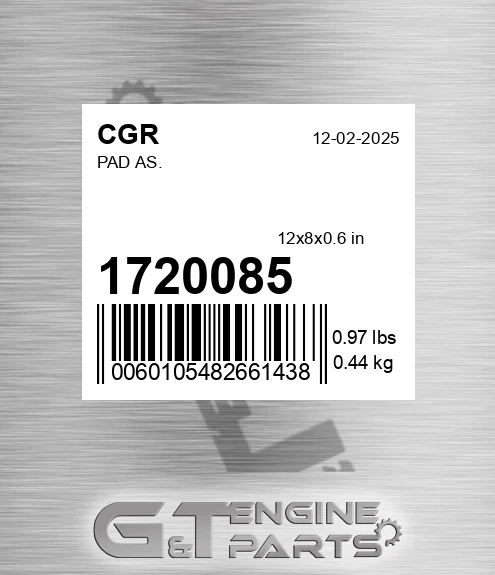 1720085 Pad As. for CGR