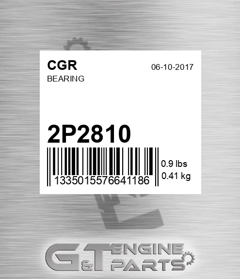 2P2810 Bearing for CGR