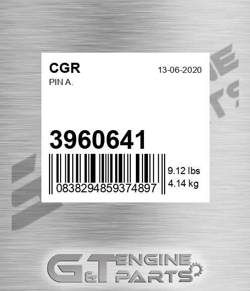 3960641 Pin A.