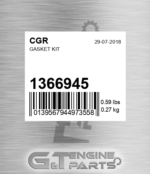 1366945 Gasket Kit