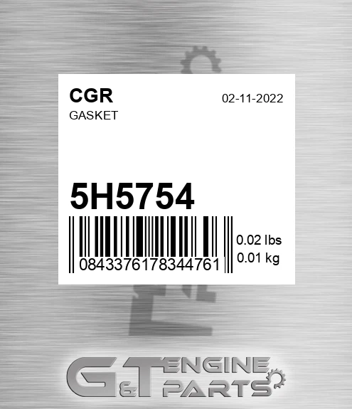 5H5754 Gasket
