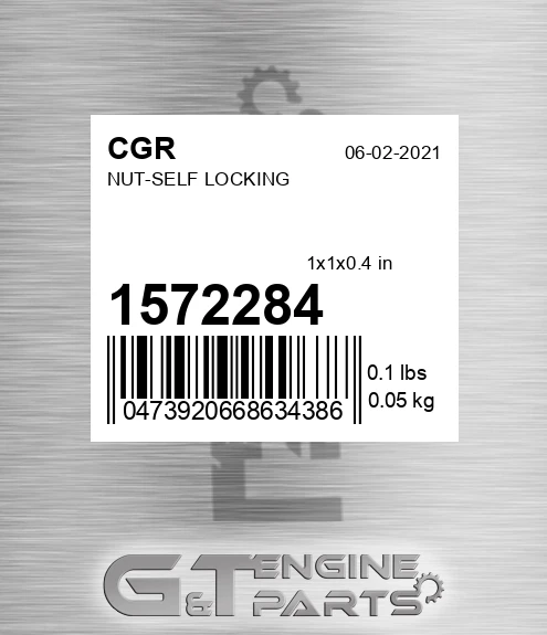 1572284 Nut-self Locking