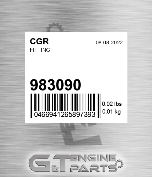 983090 CGR Fitting