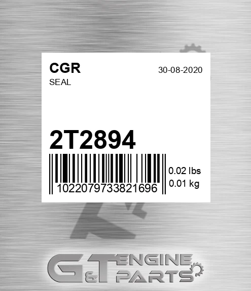 2T2894 CGR Seal