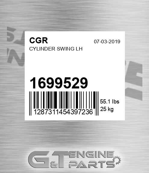 1699529 Cylinder Swing Lh