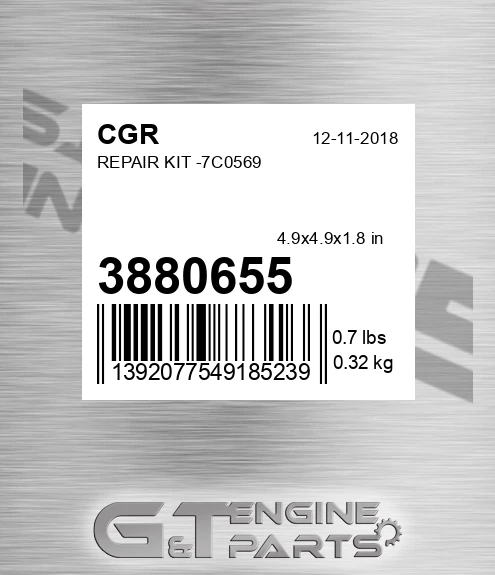 3880655 Repair Kit -7c0569