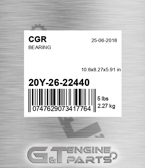 20Y-26-22440 Bearing