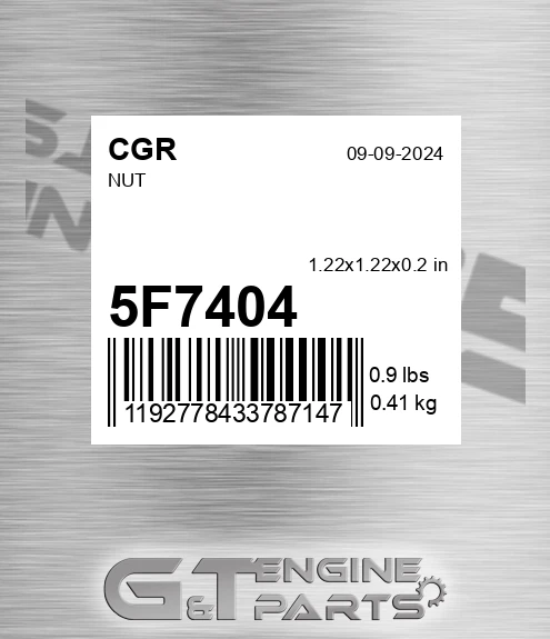 5F7404 Nut