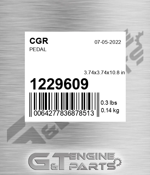 1229609 Pedal