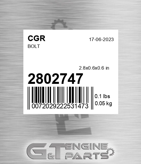 2802747 Bolt