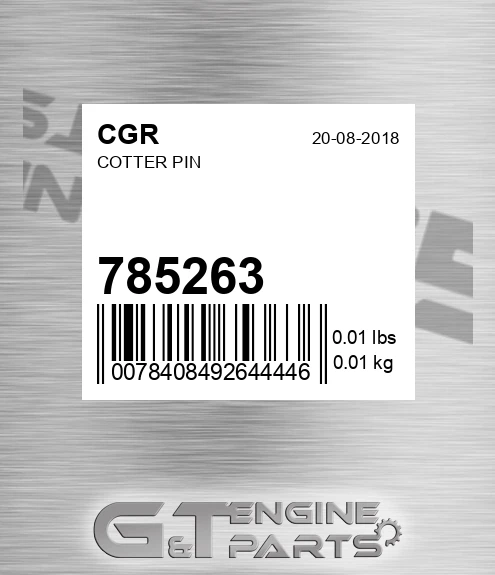 785263 Cotter Pin