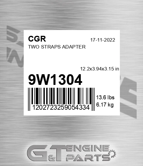 9W1304 CGR Two Straps Adapter