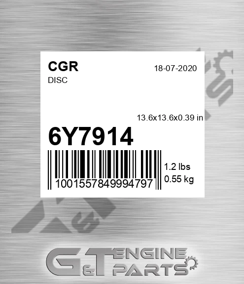 6Y7914 CGR Disc