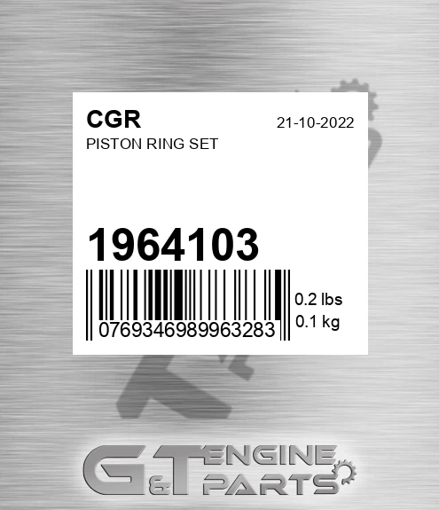 1964103 Piston Ring Set