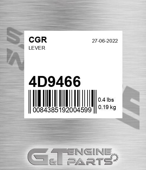 4D9466 CGR Lever