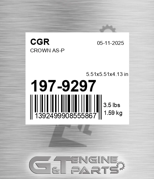 197-9297 Crown As-p