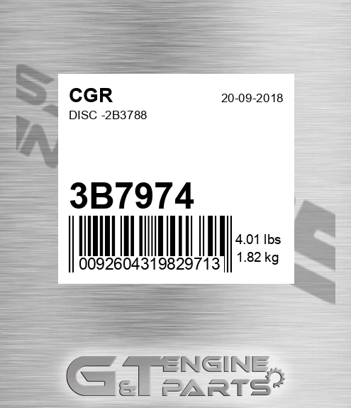 3B7974 Disc -2b3788