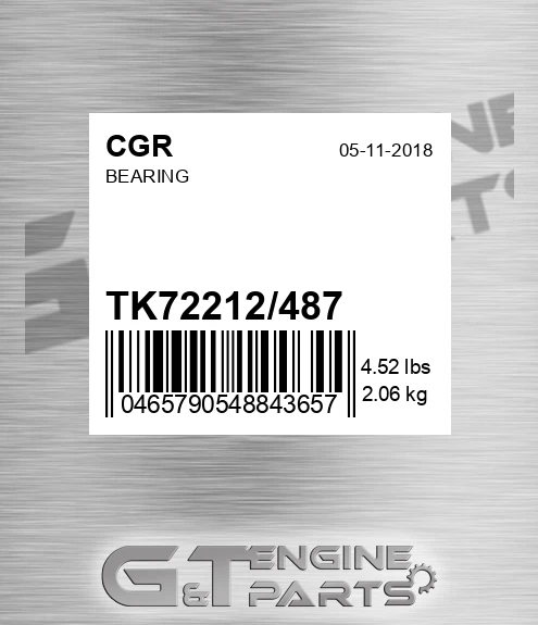 TK72212/487 Bearing