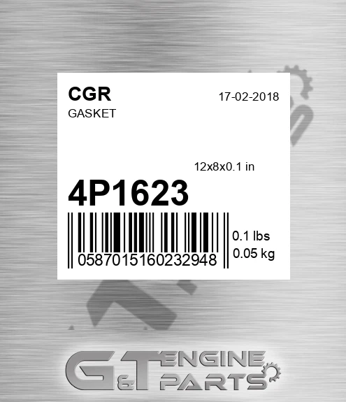 4P1623 CGR Gasket