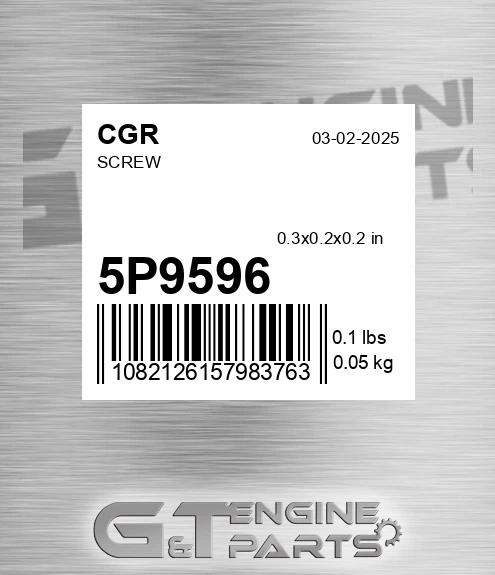 5P9596 CGR Screw