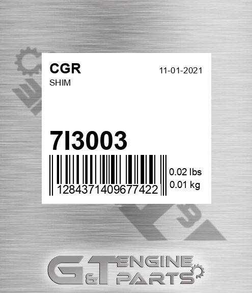 7I3003 Shim