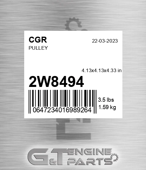 2W8494 Pulley