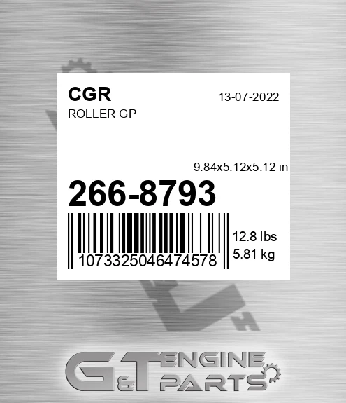 266-8793 Roller Gp for CGR
