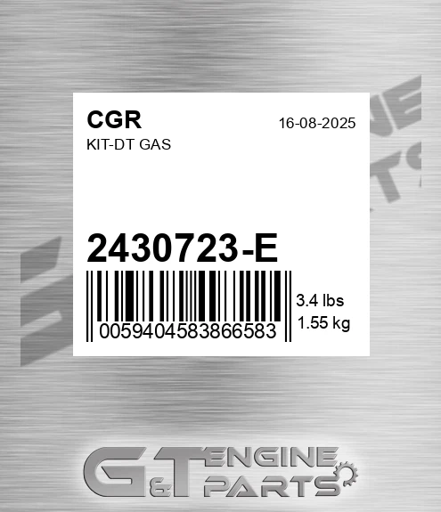2430723-E Kit-dt Gas