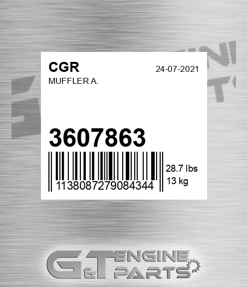 3607863 Muffler A.