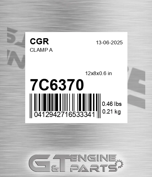 7C6370 Clamp A