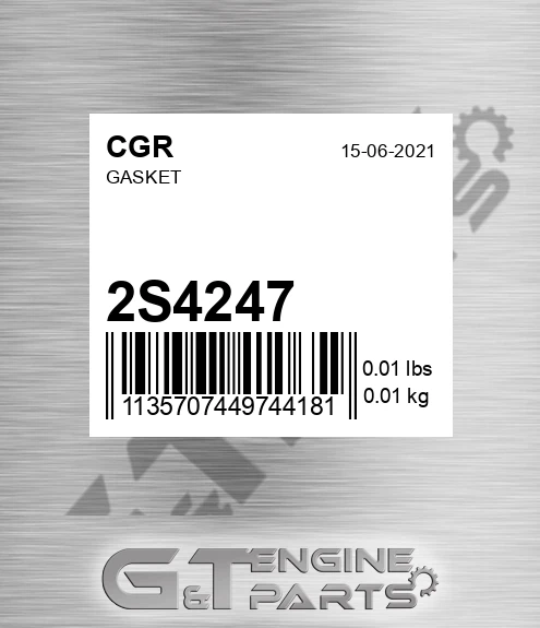 2S4247 CGR Gasket