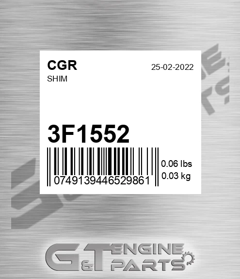 3F1552 Shim
