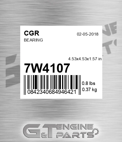 7W4107 CGR Bearing