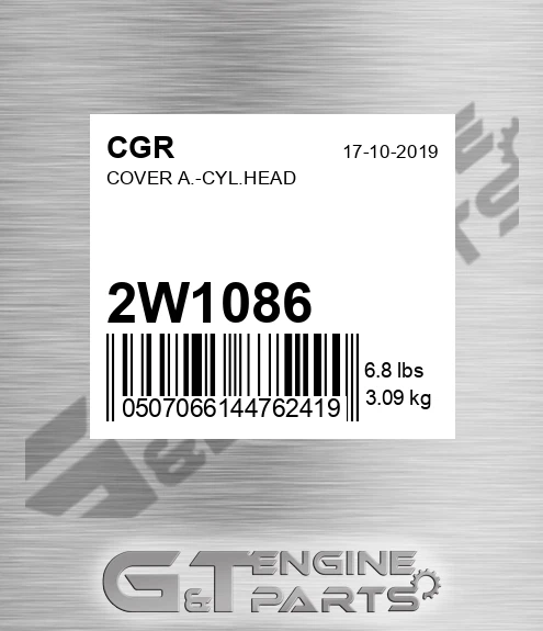 2W1086 Cover A.-cyl.head