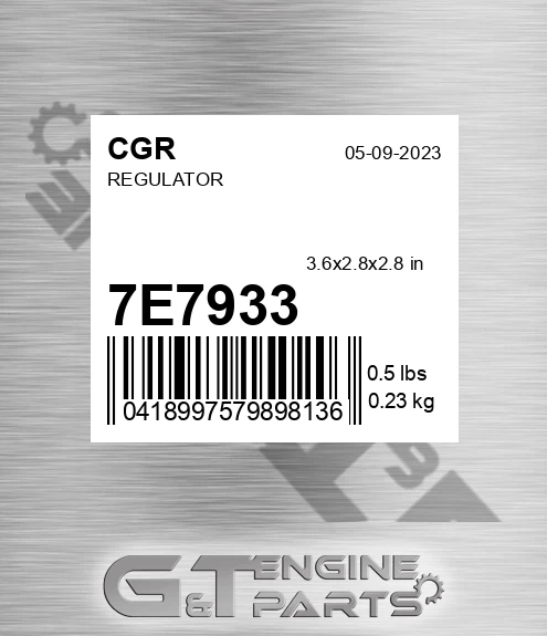 7E7933 Regulator