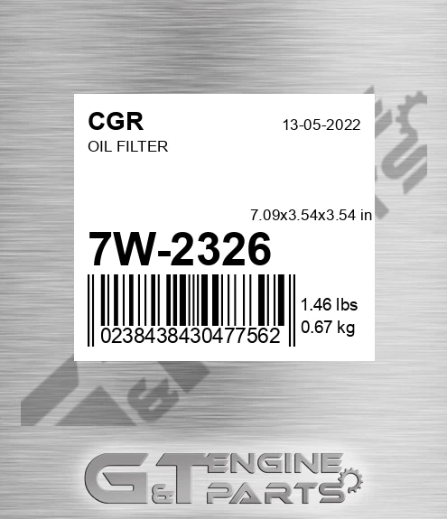 7W-2326 Oil Filter