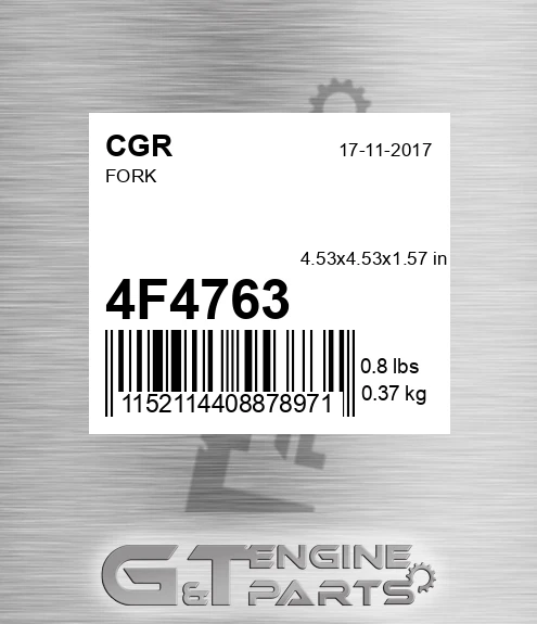4F4763 CGR Fork
