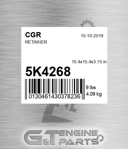 5K4268 CGR Retainer