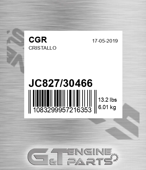 JC827/30466 Cristallo