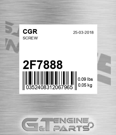 2F7888 Screw