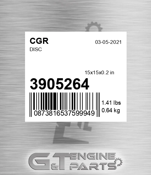 3905264 Disc