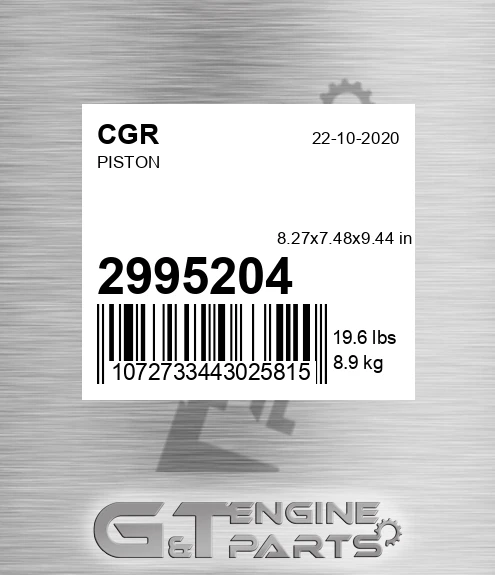2995204 CGR Piston