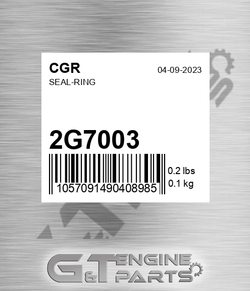2G7003 Seal-ring