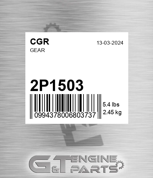 2P1503 Gear