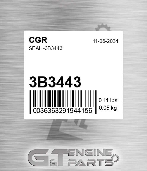 3B3443 Seal -