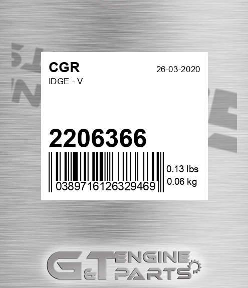 2206366 CGR Idge - V