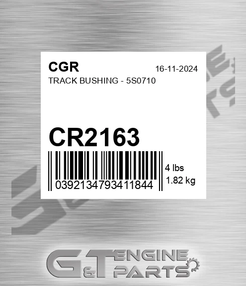 CR2163 CGR Track Bushing - 5s0710