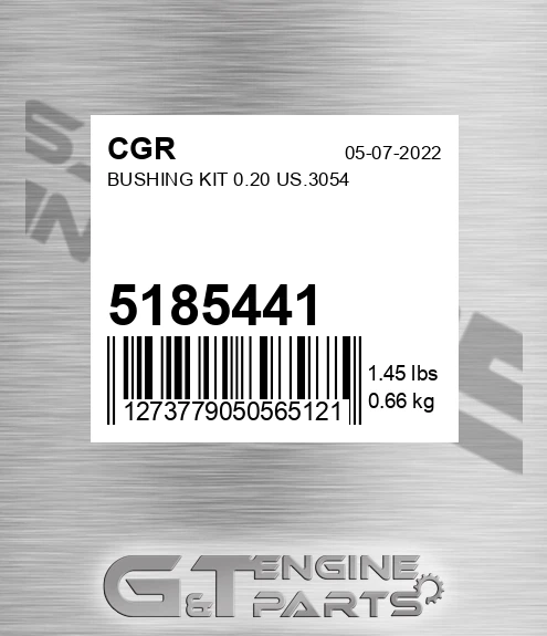 5185441 Bushing Kit 0.20 Us.3054
