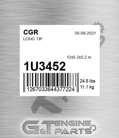 1U3452 CGR Long Tip